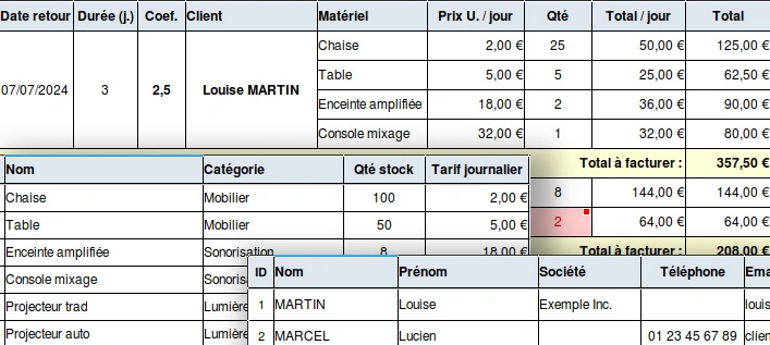Image d'illustration pour l'article « Comment gérer la location de matériel avec Excel (ou Google Sheet) ? ».