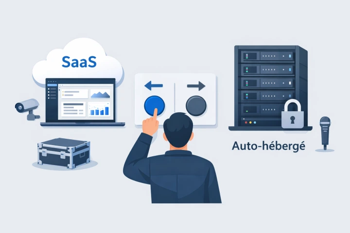 Image d'illustration pour l'article « Logiciel de gestion de matériel : SaaS ou auto-hébergé, comment choisir ? ».