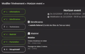 Événements